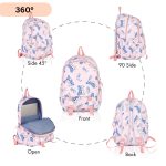 WALSON Stylish & Trendy 30L Backpack with Pencil Pouch Casual Backpack for School & College -6413 (28)